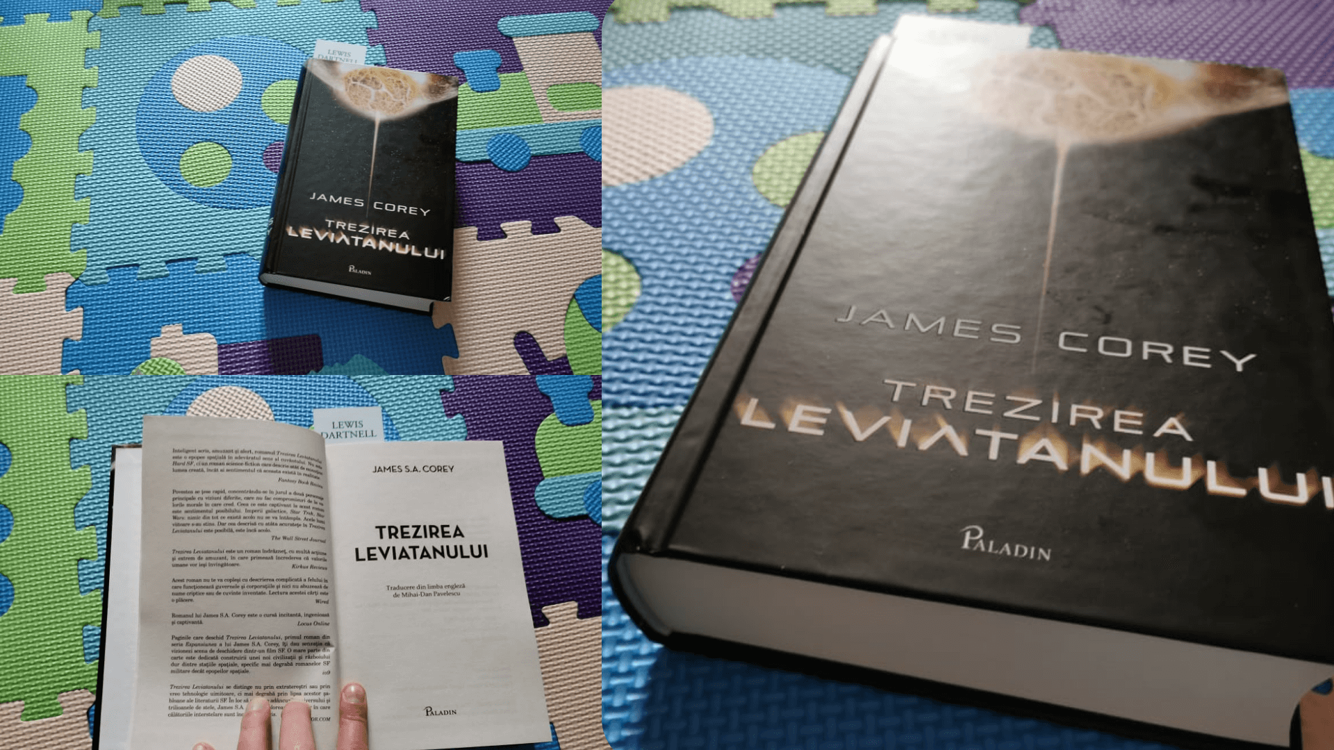 Recenzie carte Trezirea Leviatanului de James S. A Corey